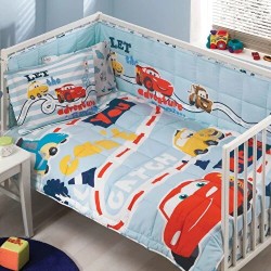 uyku seti bebek taç marka cars lisanslı, bebek uyku seti