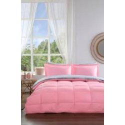tek kişilik özdilek uyku seti colormix pembe gri